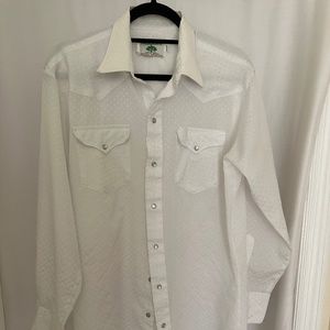 *VINTAGE* MENS / Mesquite / White Shirt
